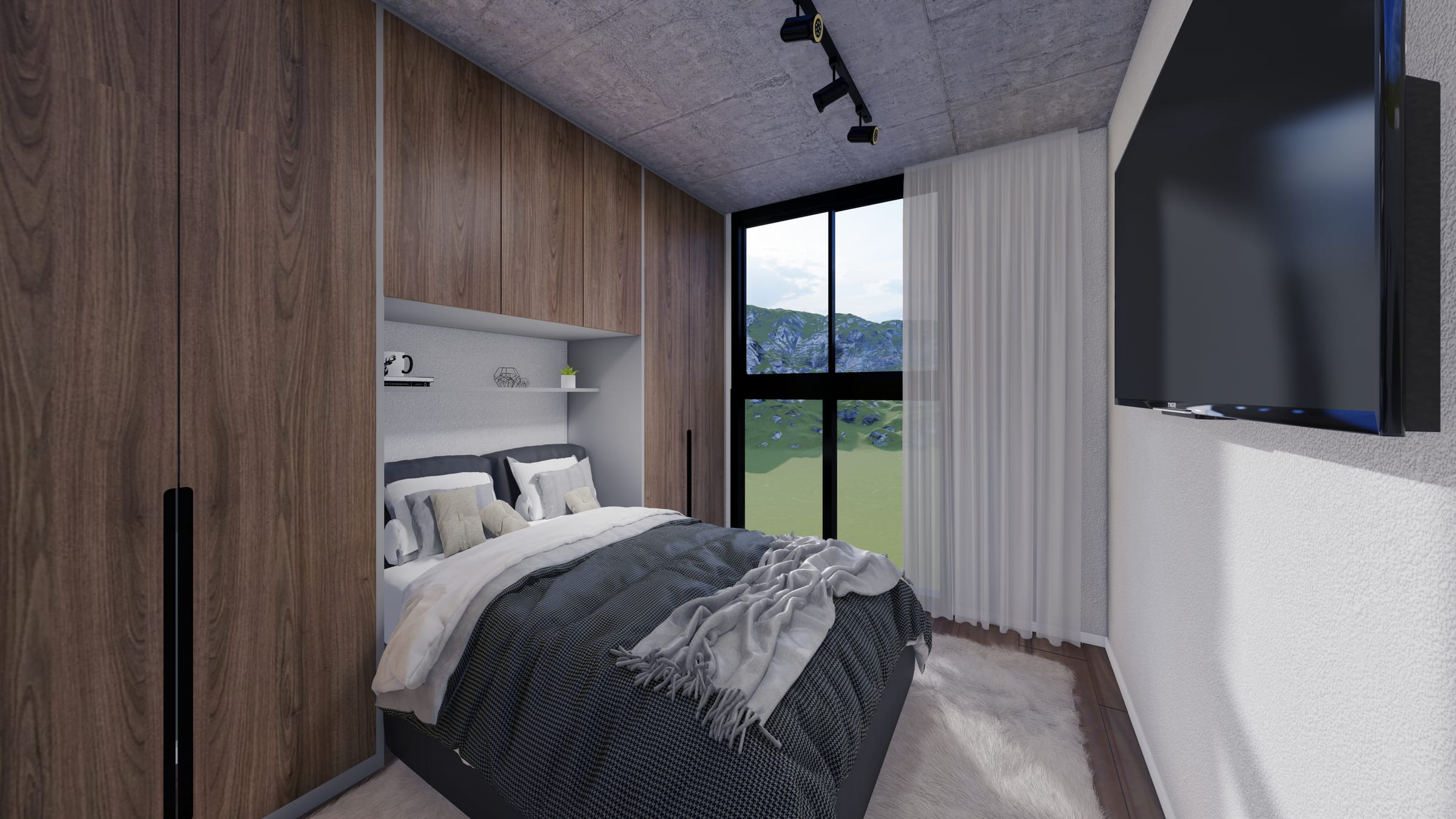Zona terminada — Apartamento Masurén — Interiorismo residencial — APLOSS
