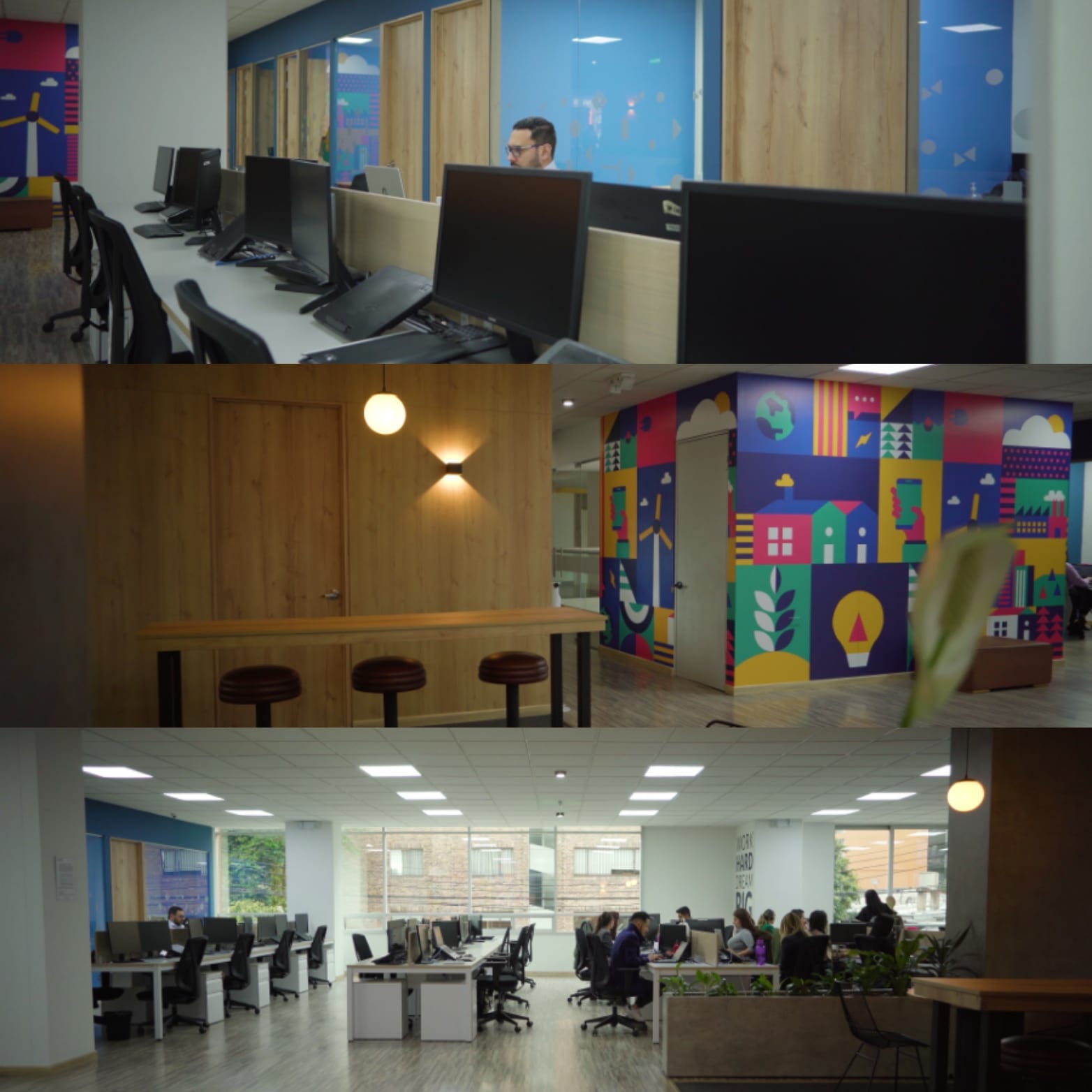 Vista panorámica — Computrabajo — Oficina 202 — APLOSS Bogotá