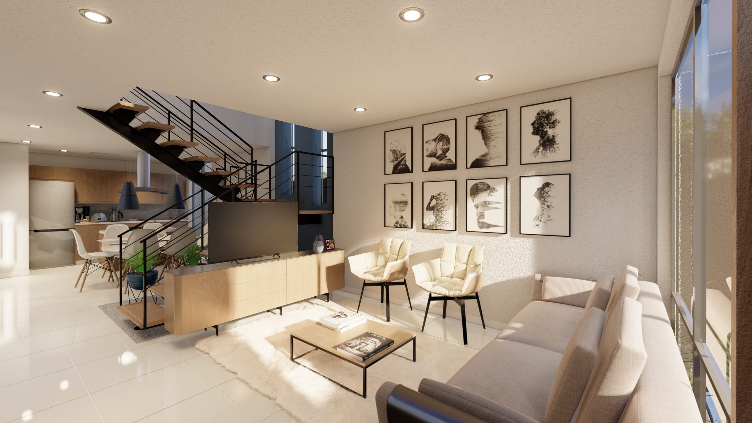 Interiorismo unidad modelo Reserva de Guadalupe — APLOSS
