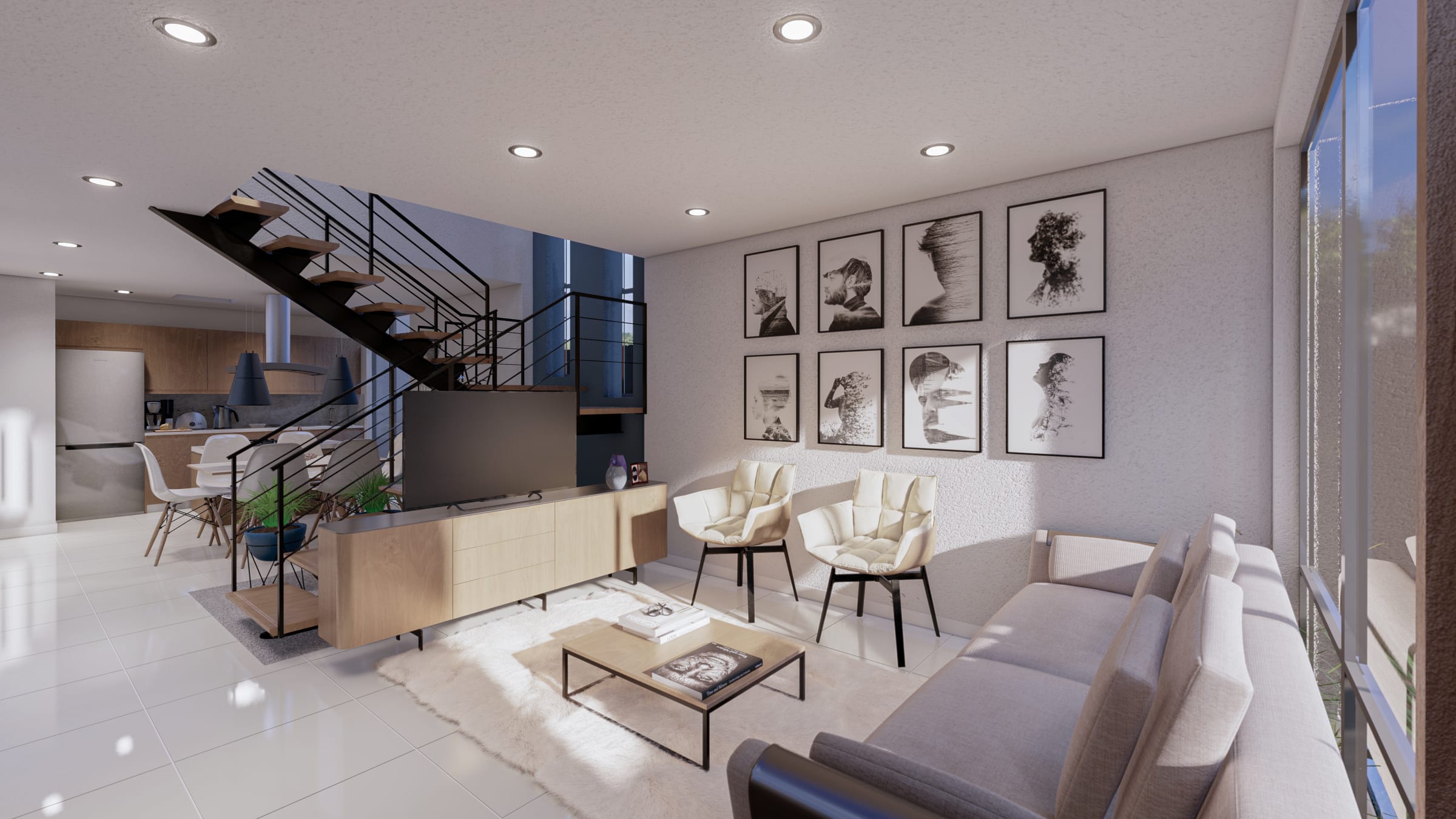 Iluminación y cielos — Reserva de Guadalupe — Diseño e interiorismo